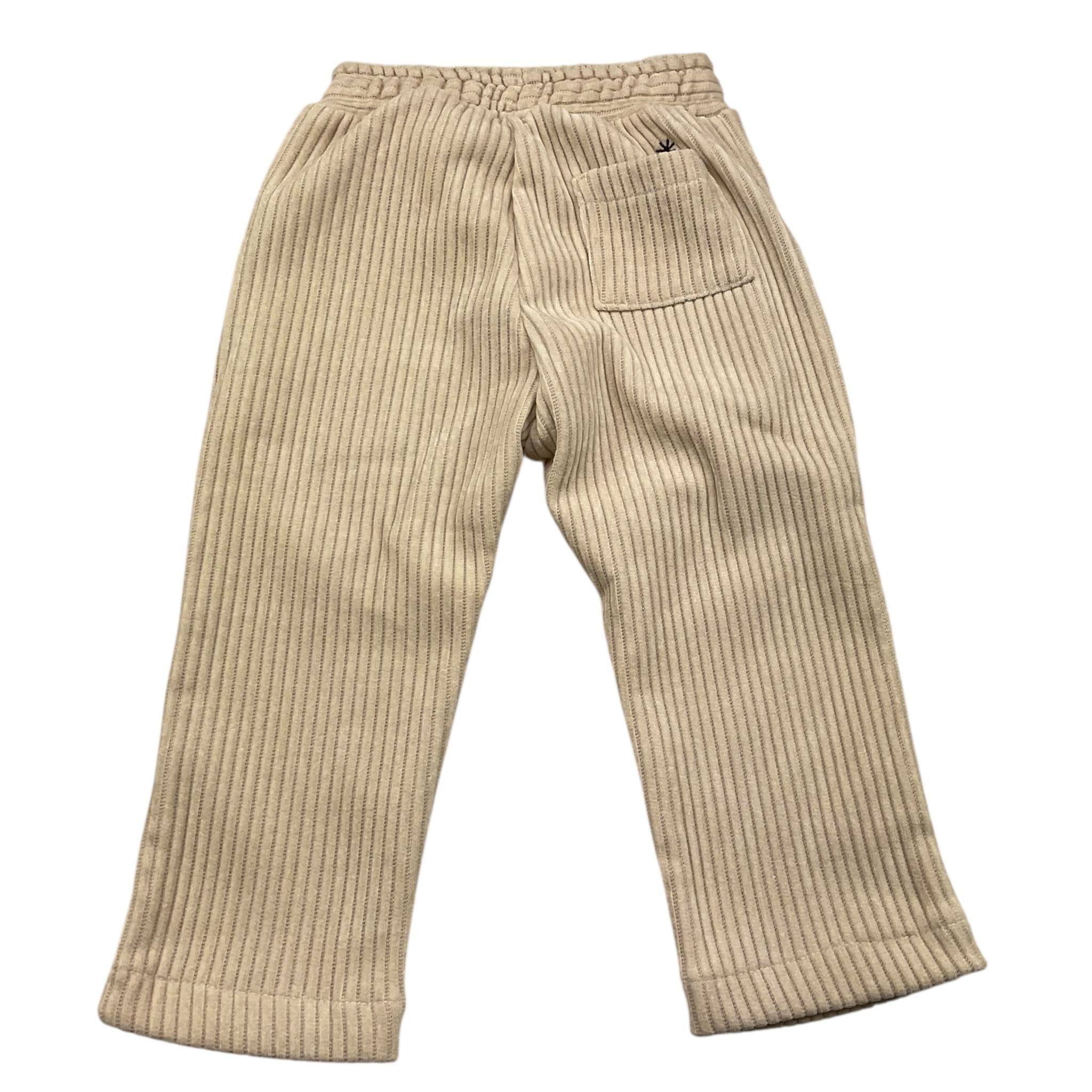 MANUEL RITZ pantalone tinta unita cn elastico in vita in velluto Beige per Bambino MR2836J BEIGE MANUEL RITZ 
