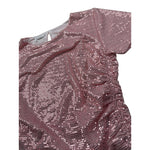 Lu Lu By Miss Grant T-Shirt tinta unita con Paillettes Rosa per Bambina LL3455X ROSA LU LU BY MISS GRANT 