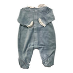 MAYORAL tutina manica lunga tinta unita in ciniglia Azzurro per Neonato 2777 AZZURRO MAYORAL 