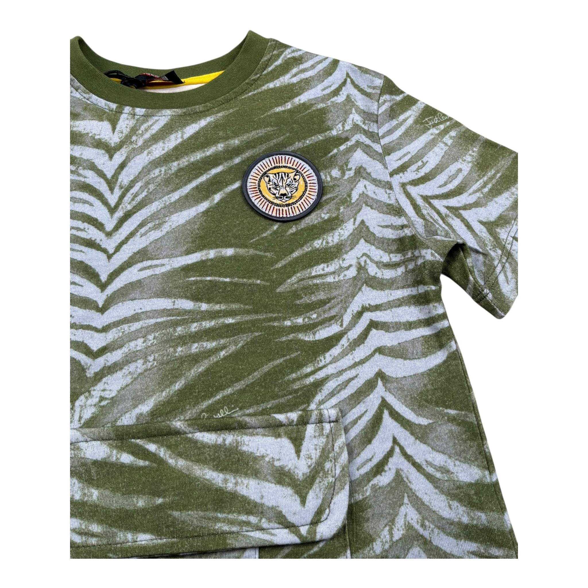 Just Cavalli T-Shirt Girocollo Stampa Fantasia per Neonato JIP26091TS VERDE JUST CAVALLI 