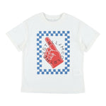Stella Mccartney T-Shirt Girocollo Tinta Unita con Stampa per Neonato TW8R71N BIANCO STELLA McCARTNEY 