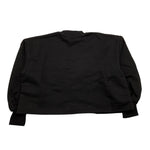 LU LU BY MISS GRANT felpa tinta unita con paillettes Nero per Bambina LL3167 NERO LU LU BY MISS GRANT 