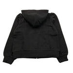 LIU JO felpa con zip e cappuccio tinta unita con brillantini Nero per Bambina KF4109JX NERO LIU JO 