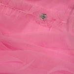 Liu Jo Abito Tinta Unita con Tulle per Neonata KA5115 ROSA LIU JO 