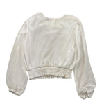 LIU JO camicia tinta unita velata Bianco per Bambina GF1056 BIANCO LIU JO 