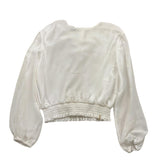 LIU JO camicia tinta unita velata Bianco per Bambina GF1056 BIANCO LIU JO 