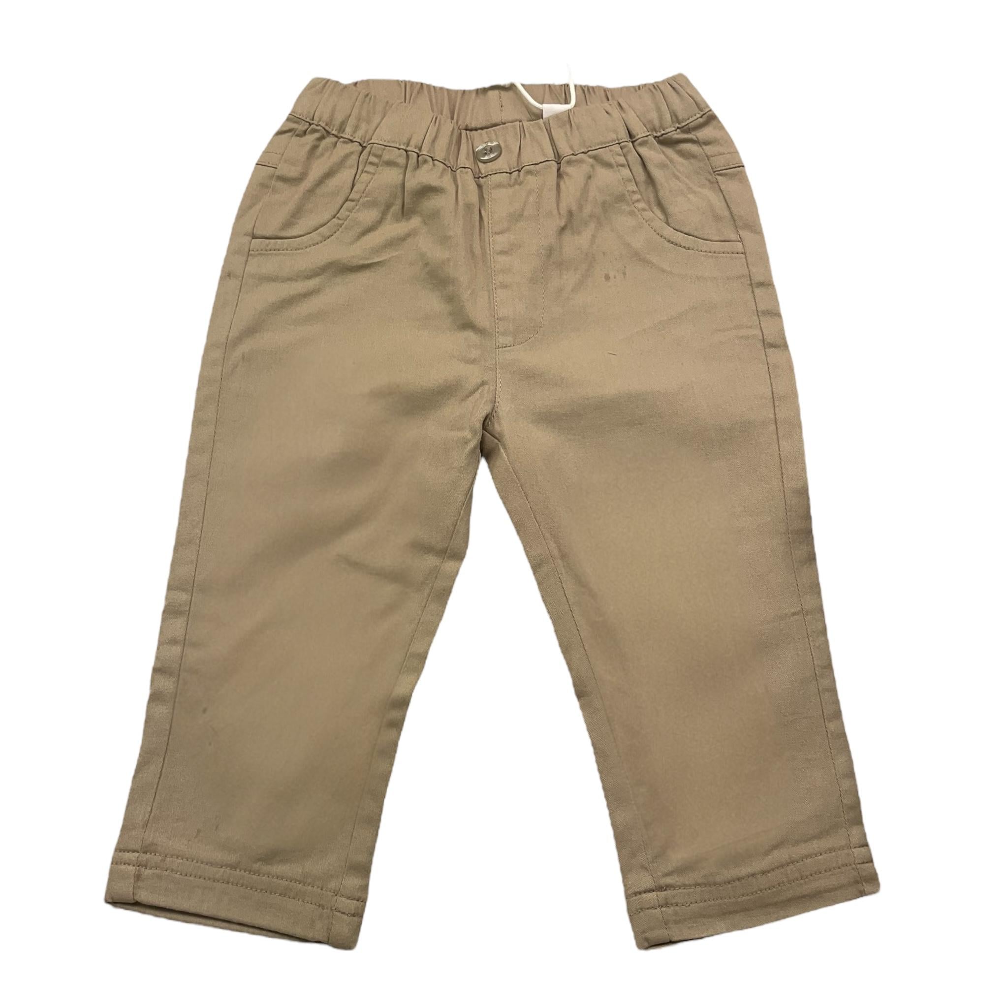 I DO pantalone tinta unita con elastic in vita Beige per Neonato 4A190 BEIGE I DO 