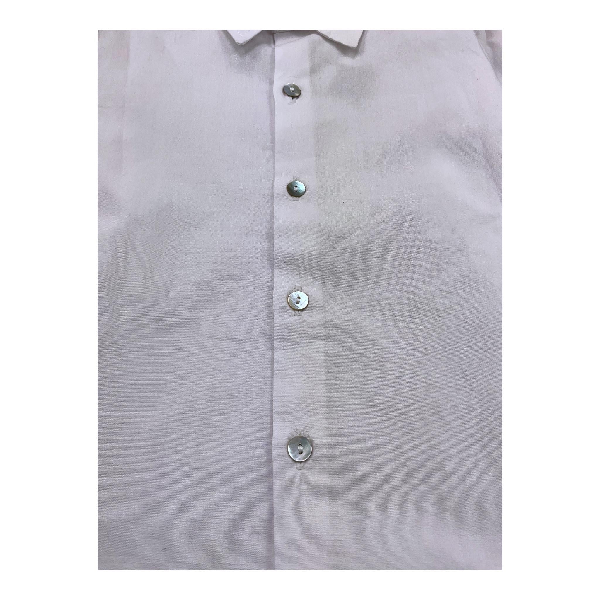 J.O. Milano Camicia Manica Lunga Tinta Unita per Bambino 176Z0 BIANCO J.O. MILANO 