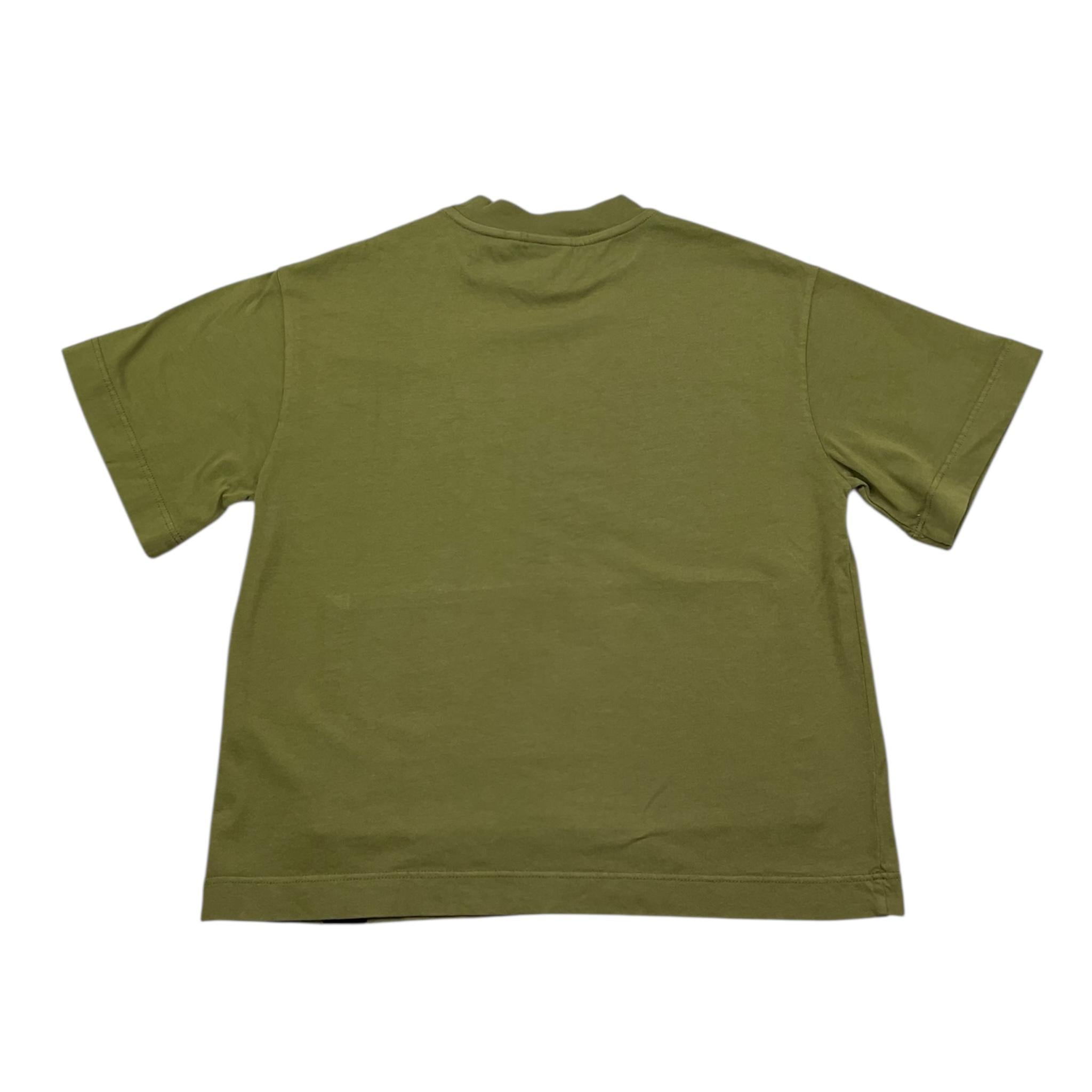 Aspesi T-Shirt Girocollo Tinta Unita  per Bambino S25038TSM7038 VERDE ASPESI 