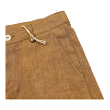 Little Bear Bermuda Tinta Unita con Girovita Regolabile per Neonato 8229N MARRONE LITTLE BEAR 