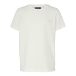 Emporio Armani T-Shirt Girocollo Tinta Unita con Logo per Bambino EB000166X PANNA EMPORIO ARMANI 