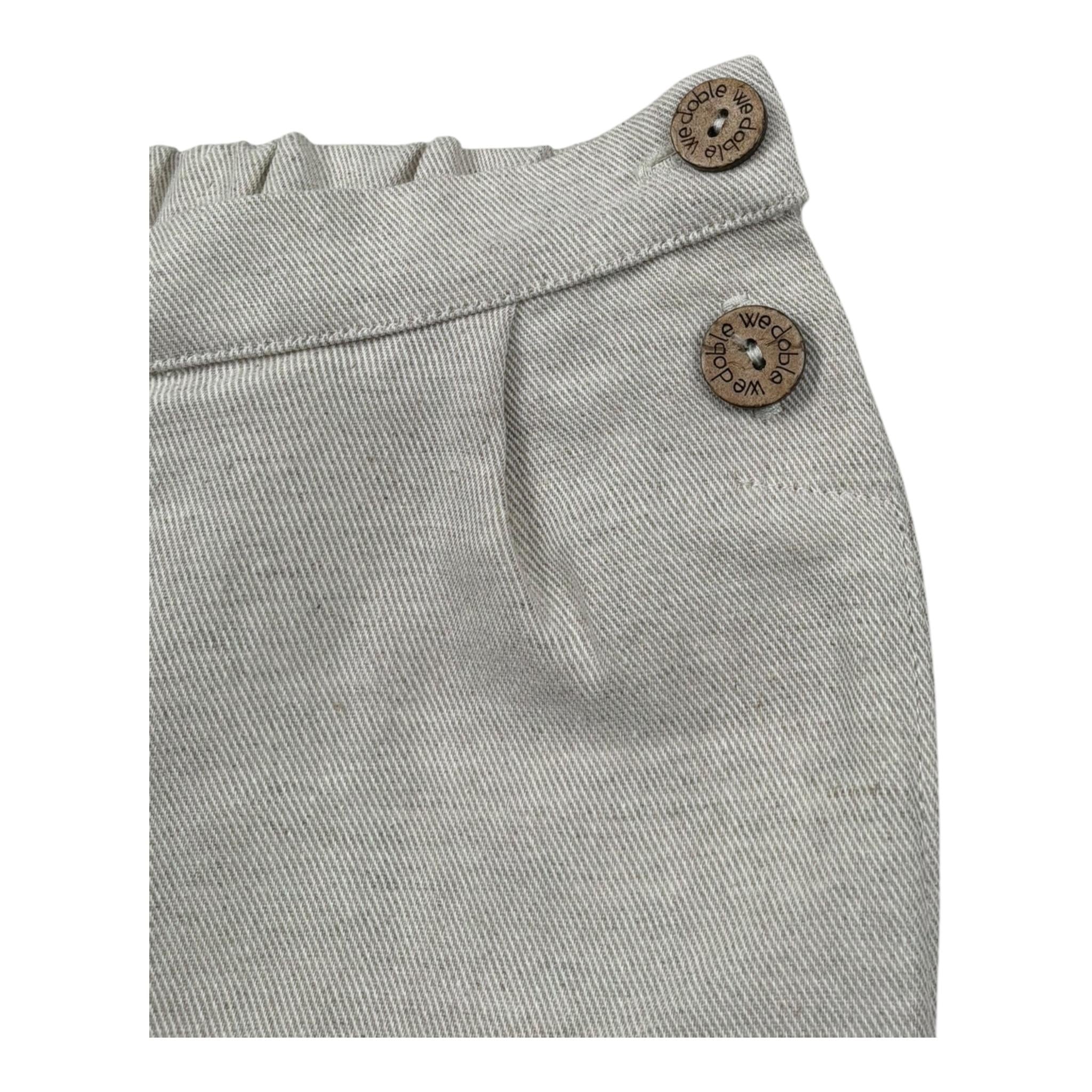 Wedoble Bermuda Tinta Unita con Elastico In Vita per Neonato V2416922A BEIGE WEDOBLE 