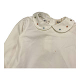 MALVI & CO completo 2 pezzi body-pantalone Bianco per Neonato F24N126BDJJ BIANCO MALVI & CO 