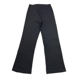 John Richmond Einfarbige Leggings mit schwarzem Logo-Gummizug für Mädchen
