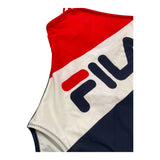 Fila Costume Intero Tricolore con Logo per Bambina 688677 MULTICOLOR FILA 