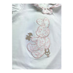 Le Bebe Pagliaccetto Mezza Manica Tinta Unita per Neonata LBG6289 BIANCO LE BEBE 