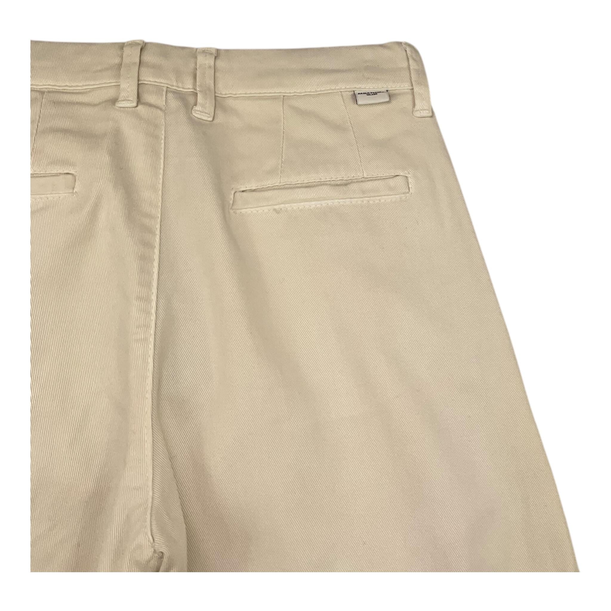 PAOLO PECORA pantalone tinta unita con girovita regolabile Panna per Bambino PP4116 PANNA PAOLO PECORA 