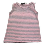 Trussardi Canotta Fantasia A Righe per Neonata TIP26111CN ROSA TRUSSARDI 
