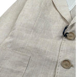 Manuel & Frank Giacca Tinta Unita con Bottoni per Bambino MF6207R BEIGE MANUEL & FRANK 