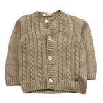 LE BEBE' cardigan tinta unita cn ricami Beige per Neonato LBGG5059 BEIGE LE BEBE' 