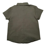 Lalalu' Camicia Mezza Manica tinta unita Verde per Bambino CML150PBX VERDE LALALU' 