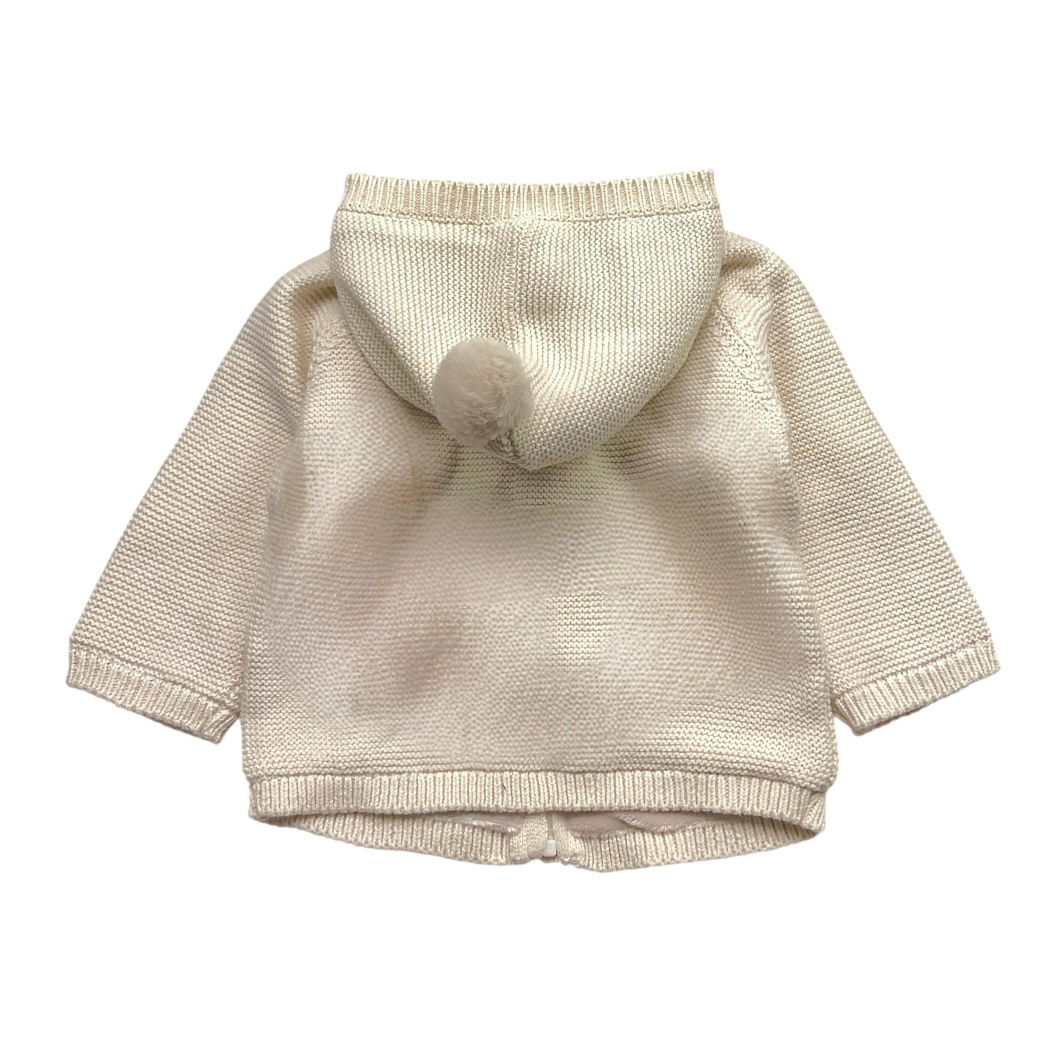 MAYORAL cappottino tinta unita con cappuccio Panna per Neonato 2303X PANNA MAYORAL 