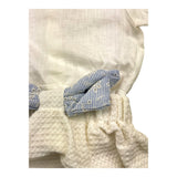 La Stupenderia Komplett 2-teiliges Shirt Body-Culotte Creme für Neugeborene
