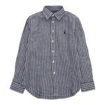 Ralph Lauren Camicia Tinta Unita con Fantasia A Righe per Bambino 323962145001X BLU RALPH LAUREN 