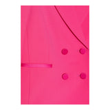 Twinset Giacca Tinta Unita Con Bottoni Fuxia Per Bambina