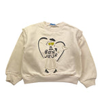 MAYORAL completo 2pz felpa-pantalone bicolore Beige/nero per Bambina 4887 BEIGE/NERO MAYORAL 