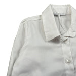 M+E' Camicia Manica Lunga Tint Unita Bianco per Bambino UE0448 BIANCO M+E' 