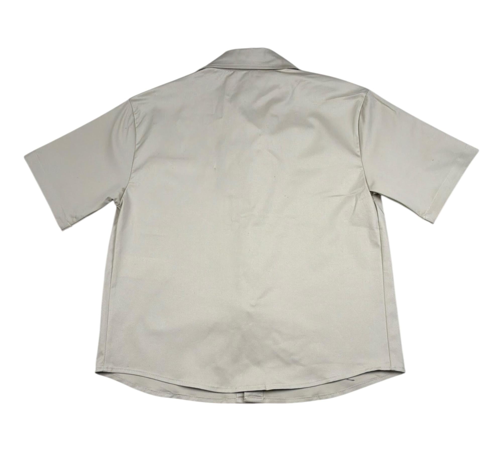 Paolo Pecora Camicia Mezza Manica Tinta Unita per Bambino PP4309 BEIGE PAOLO PECORA 