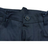 Manuel & Frank Bermuda Tinta Unita con Girovita Regolabile per Bambino MF2011B BLU MANUEL & FRANK 