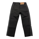 Iceberg Pantalone Tinta Unita con Girovita Regolabile Nero per Bambino
