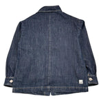 Paolo Pecora Camicia In Denim Tinta Unita Manica Lunga per Bambino PP4371 BLU PAOLO PECORA 