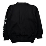 Daniele Alessandrini Cardigan Tinta Unita con Logo per Neonato 1291W00008N NERO DANIELE ALESSANDRINI 