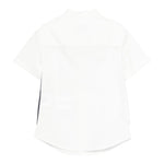 Fay Camicia Tinta Unita con Panciotto Incorporato Fantasia A Righe per Bambino FW5P41J BIANCO FAY 