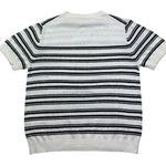 Paolo Pecora T-Shirt Girocollo Fantasia A Righe per Bambino PP4285 BIANCO PAOLO PECORA 