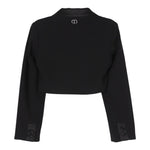 TWINSET giacca crop tinta unita Nero per Bambina 242GJ2110X NERO TWINSET 