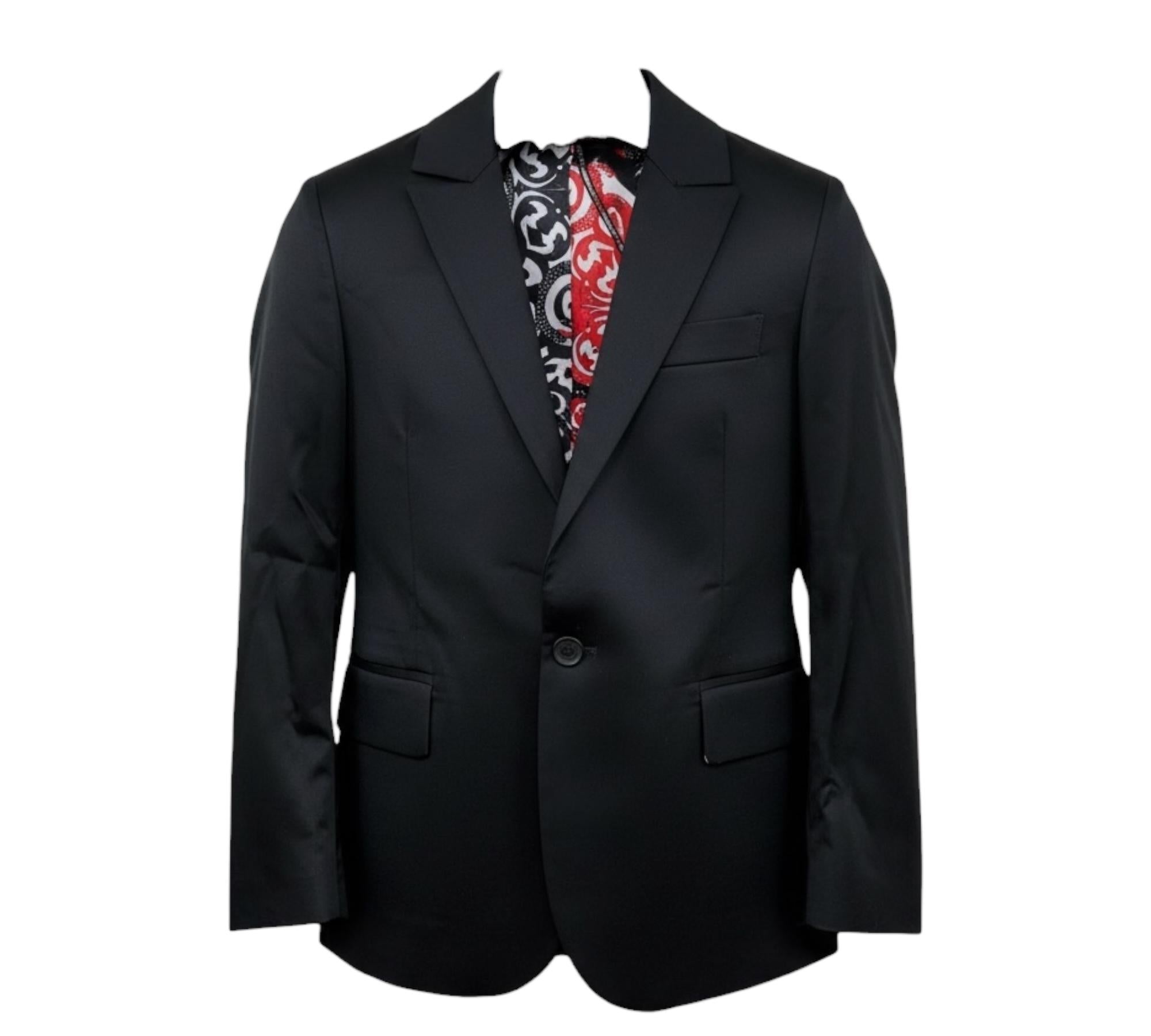 Just Cavalli Giacca Tinta Unita Monopetto per Bambino JBP26048GC NERO JUST CAVALLI 