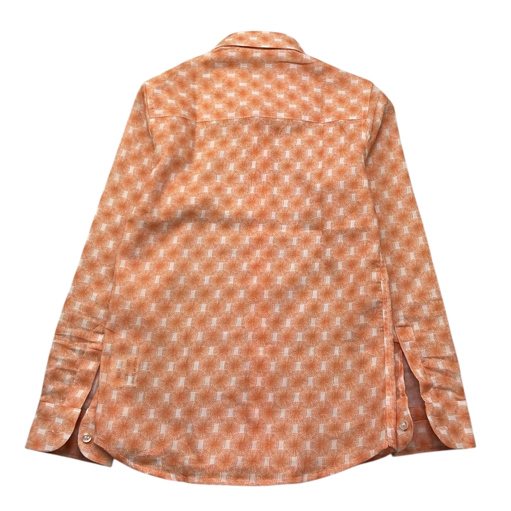 Shako' Camicia Manica Lunga Tinta Unita Stampa Fantasia per Bambino CSK1327J ARANCIONE SHAKO' 