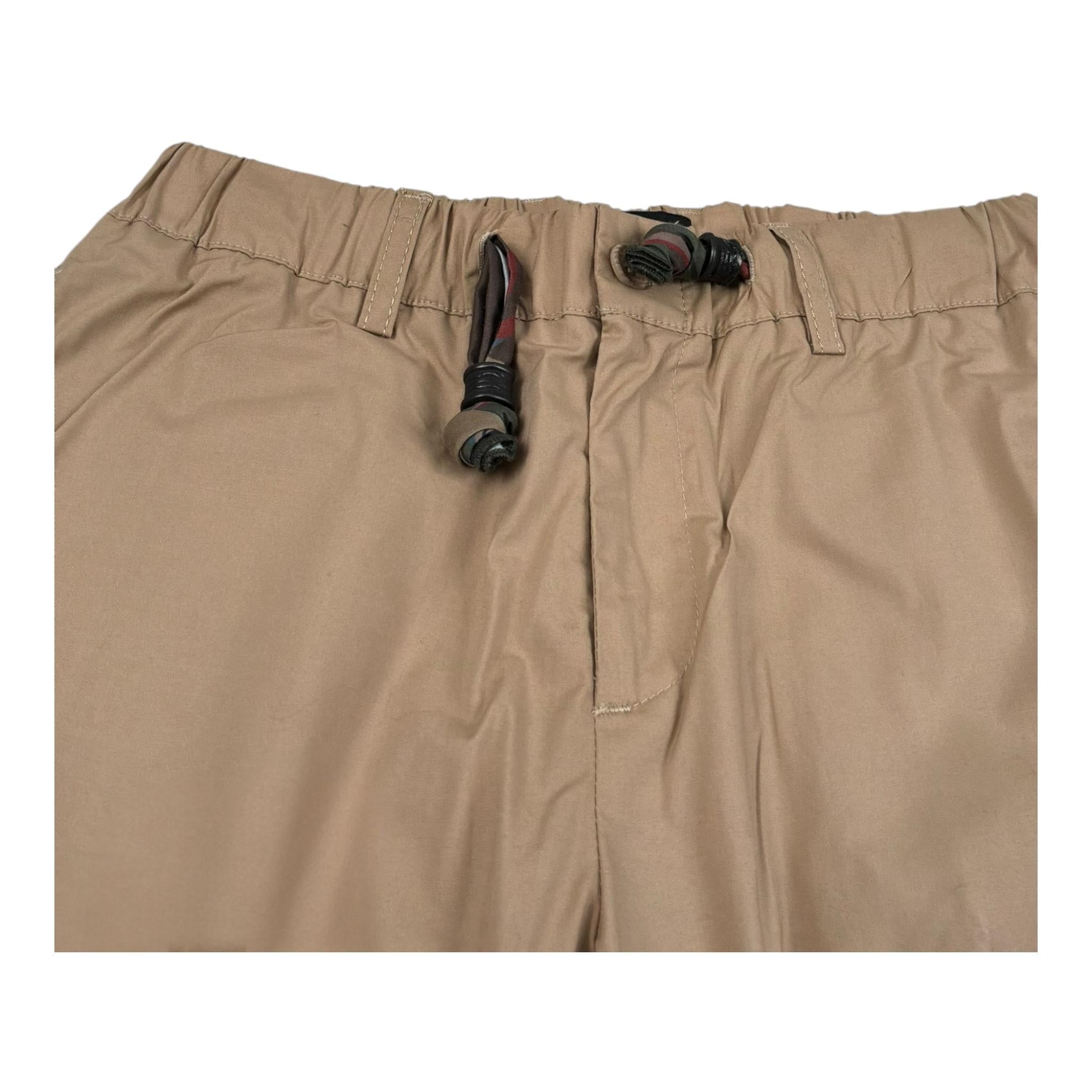 Daniele Alessandrini Pantalone Tinta Unita con Elastico In Vita per Bambino 1235P1135 BEIGE DANIELE ALESSANDRINI 