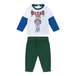 Guess Completo 2 Pezzi Shirt-Bermuda per Neonato I5RG04K8HM4 VERDE GUESS 