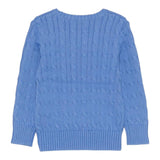 Ralph Lauren Maglia Girocollo Tinta Unita con Logo per Neonato 323702674016N AZZURRO RALPH LAUREN 