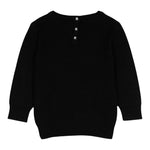 JOHN RICHMOND maglia tinta unita girocollo con stampa Nero per Neonato RIA24068MAXXX NERO JOHN RICHMOND 