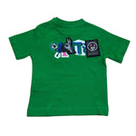 Cesare Paciotti T-Shirt Girocollo Tinta Unita con Stampa per Neonato TSP5105BXX VERDE CESARE PACIOTTI 