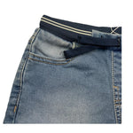 Mayoral Bermuda In Denim Tinta Unita con Elastico In Vita per Neonato 1248X AZZURRO MAYORAL 