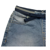 Mayoral Bermuda In Denim Tinta Unita con Elastico In Vita per Neonato 1248X AZZURRO MAYORAL 