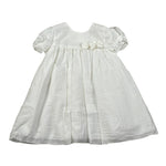 Chicchi Volanti Abito Mezza Manica Tinta Unita per Bambina CTW04 BIANCO CHICCHI VOLANTI 