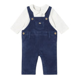 MAYORAL completo 2pz shirt-salpette bicolore Bianco/blu per Neonato 2632 BIANCO/BLU MAYORAL 